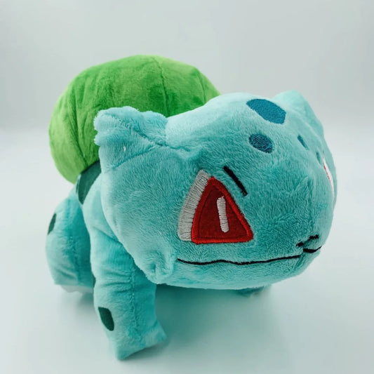 POKEMON 20cm Bulbasaur Seed Plush Doll Strange Seed Bulbasaur Flower Initial Edition Pocket Monster Plush Toy Children's Plush D