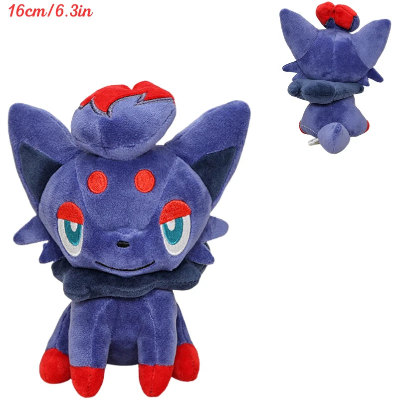 Pokemon Plush Toys Poliwhirl Lucario Sylveon Butterfree Gengar Cubone Zorua Soft Stuffed Animals Dragonite Jirachi Peluche Dolls