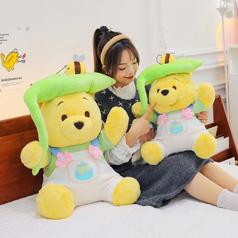 30/35cm Winnie Pooh Doll Cute Large Plush Toy Hug Bear Cloth Stuffed Animal Doll Girlfriend Birthday Gift