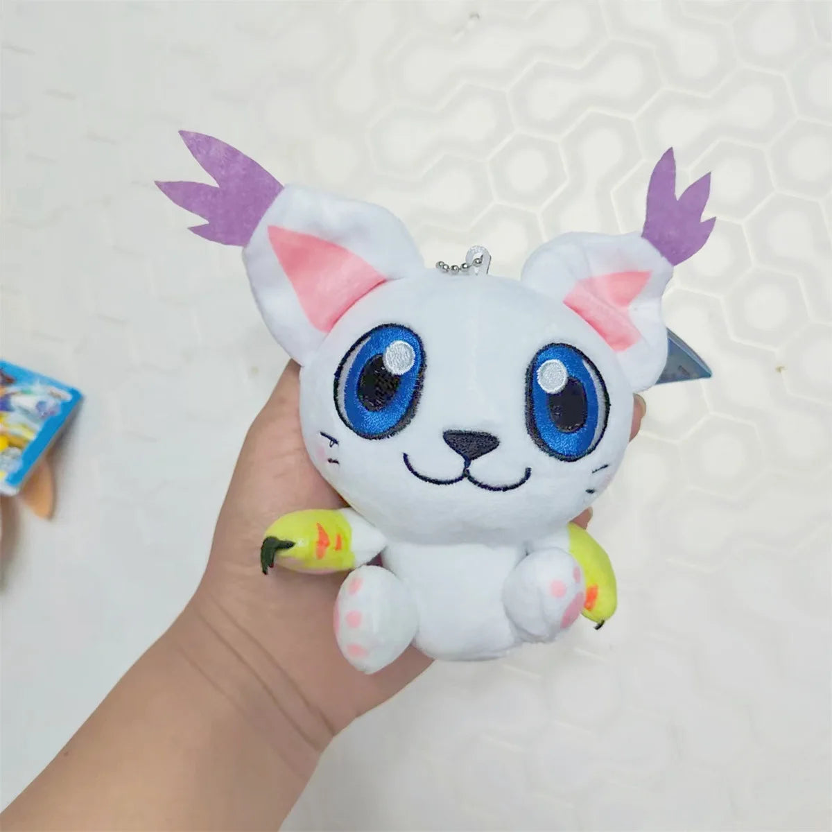 Bandai Digimon Adventure Kawaii Tailmon Gomamon Patamon Piyomon Agumon Tentomon Doll Cute Pendant Toy Collectible Ornament Gift