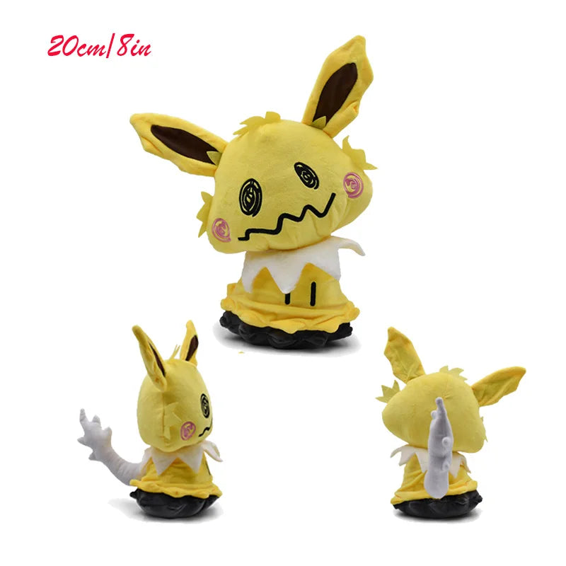 Pokemon shiny Mimikyu Plush Toys Cos Glaceon Leafeon Jolteon Sylveon Stuffed Espeon Umbreon Vaporeon Peluche Dolls Gifts Kids