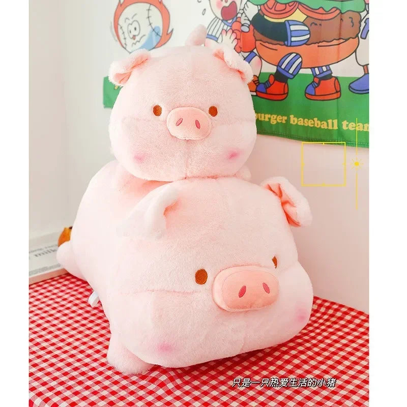 Funny Pig Doll Plush Toys Lying Pig Doll Sleep Pillow Girls Children Cloth Dolls Cartoon Flush Pig Doll Toys Girls Gift Toy