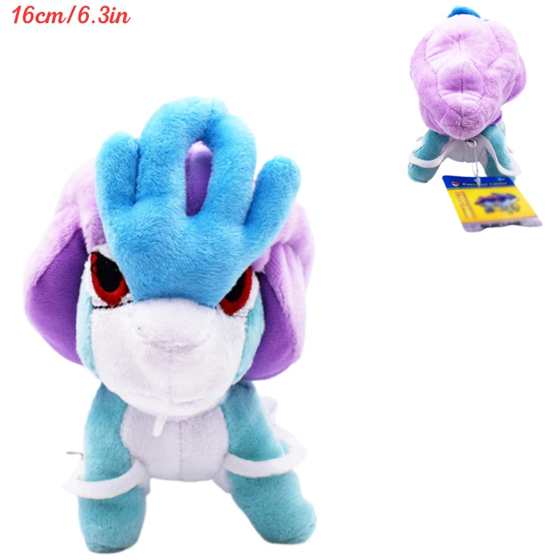 POKEMON Cubone Raichu Piplup Smoliv Phanpy Plush Toy Anime Wobbuffet Gengar Rowlet Meowth Mewtwo Peluche Doll Birthday Gift Kids