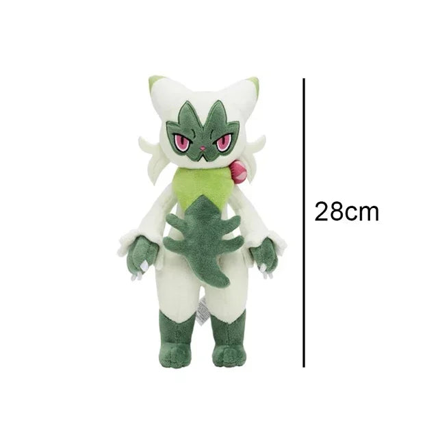 Pokemon Sprigatito Floragato Meowscarada Plush Scorbunny Stuffed Doll Kawaii Anime Toy Hobbies Decor Exquisite Xms Gift For Kids