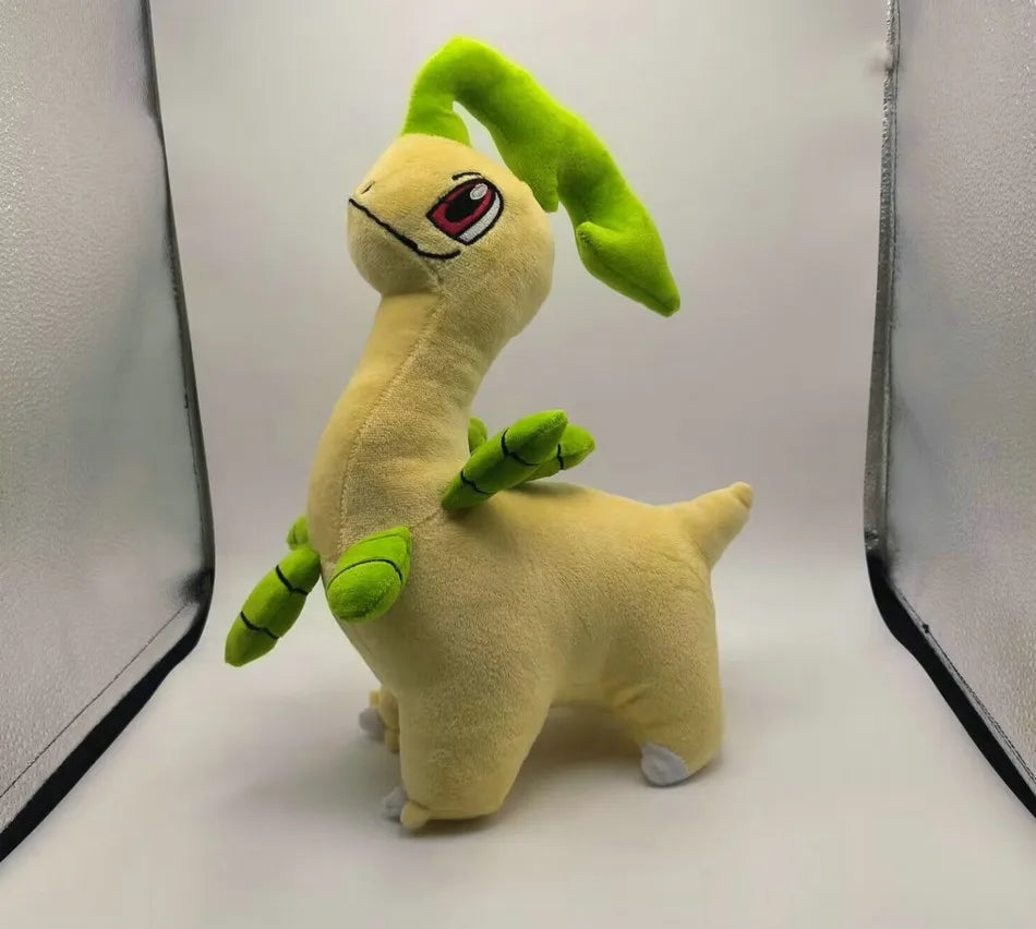 POKEMON 30cm Laurel Leaf Doll Plush Toy Pocket Monster Plush Toy Children's Plush Toy Festival Gift Collection Gift