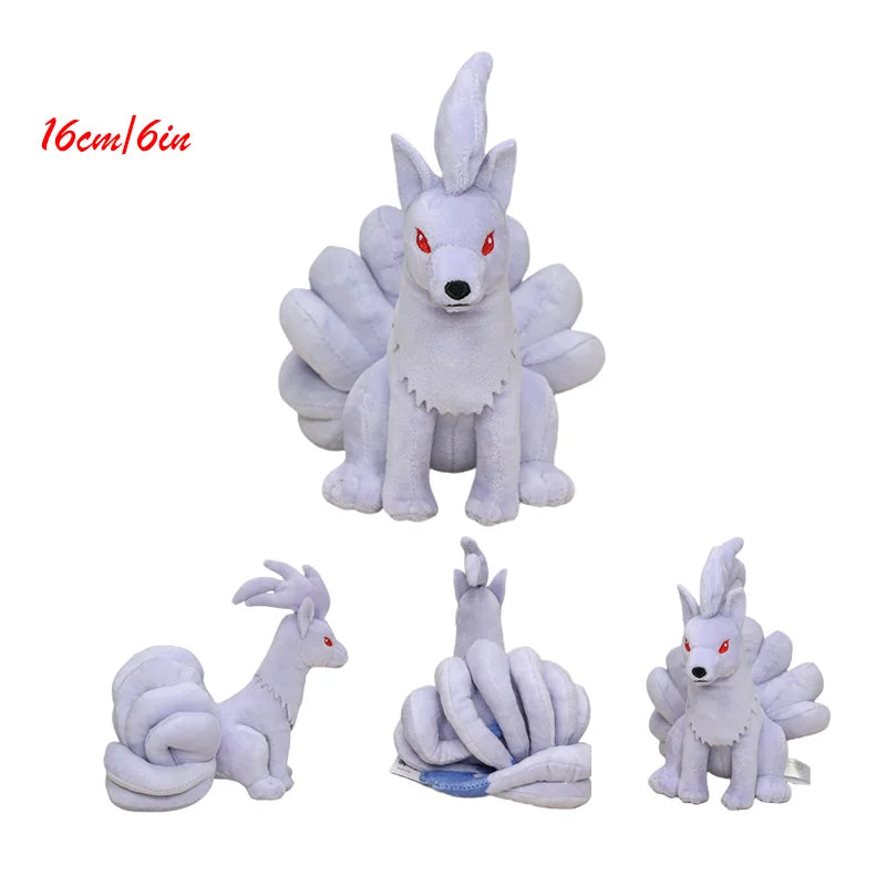 Pokemon Shiny Cubone Caterpie Butterfree Plush Toys Eevee Mew Umbreon Sthffed Espeon Vaporeon Ninetales Peluche Dolls Gifts Kids