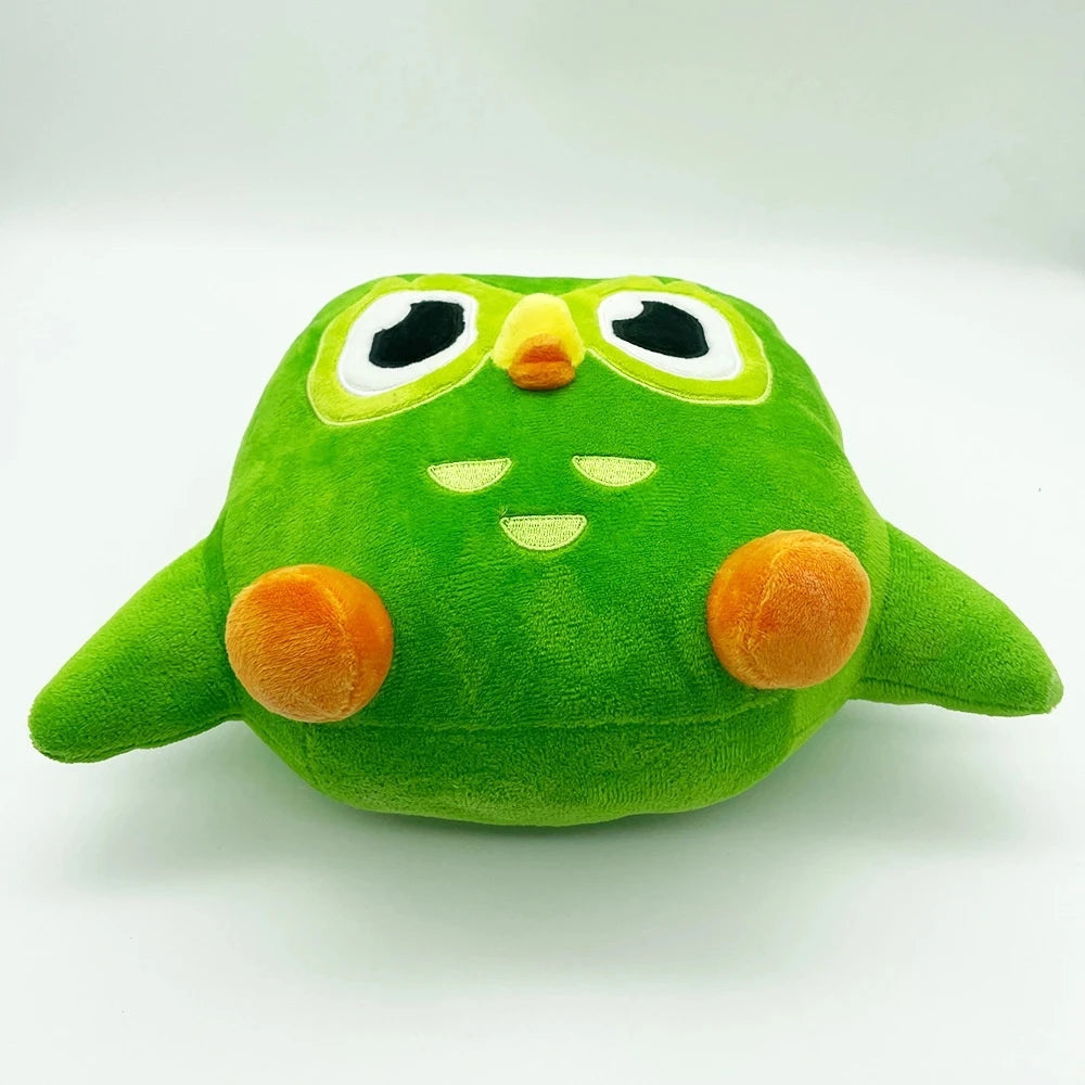 Lovely Green Duo Plushie of Duo The Owl Cartoon Anime Plush Toy Soft Stuffed Animal Plushie Dolls Children Birthday Gift