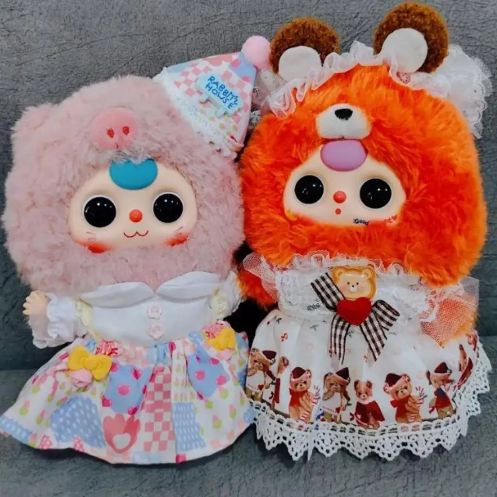 20cm cotton doll cute and sweet Lolita dress 20cm doll changing clothes small skirt for Baby three v3 no doll