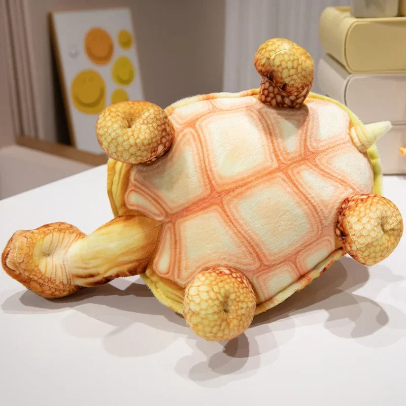 Realistic Turtle Doll Pillow Gives Girls Hot Selling Cute Simulation Cartoon Tortoise Plush Toy Children Toy Gifts for Festivals