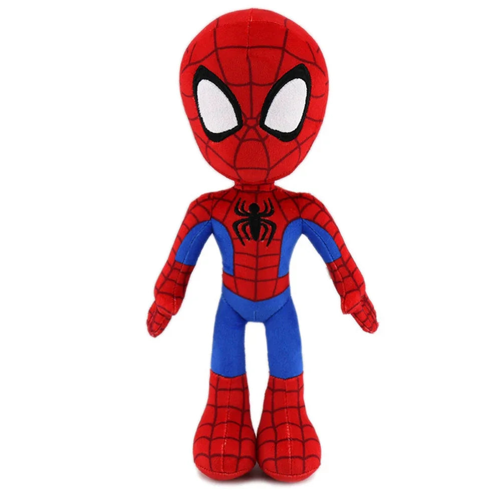 30cm Marvel Movie The Avengers Anime Cartoon Figure Spider Man Fills Plush Toys Kawaii Cute Stuffed Dolls Child Christmas Gifts