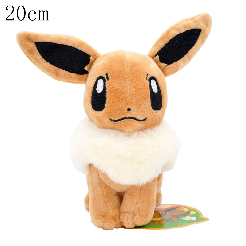 Pokemon Pikachu Peluche Umbreon Flareon Jolteon Glaceon Vaporeon Sylveon Espeon Kawaii Eevee Stuffed Plush Toy Doll Kids Gift