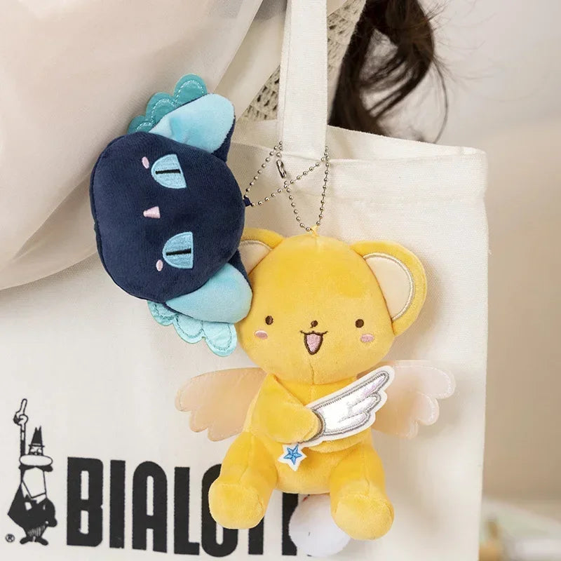 7cm/13cm Mini Cartoon Cardcaptor Sakura Kero Plush Toys Pendant Anime Card Captor Doll Cute Key Chain Soft Stuffed Toy Gift