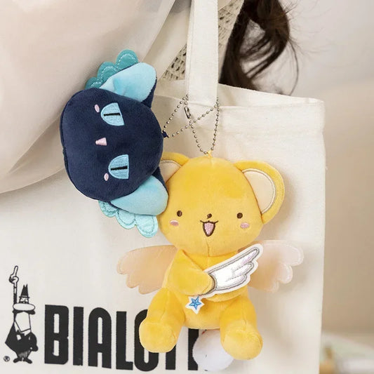 7cm/13cm Mini Cartoon Cardcaptor Sakura Kero Plush Toys Pendant Anime Card Captor Doll Cute Key Chain Soft Stuffed Toy Gift