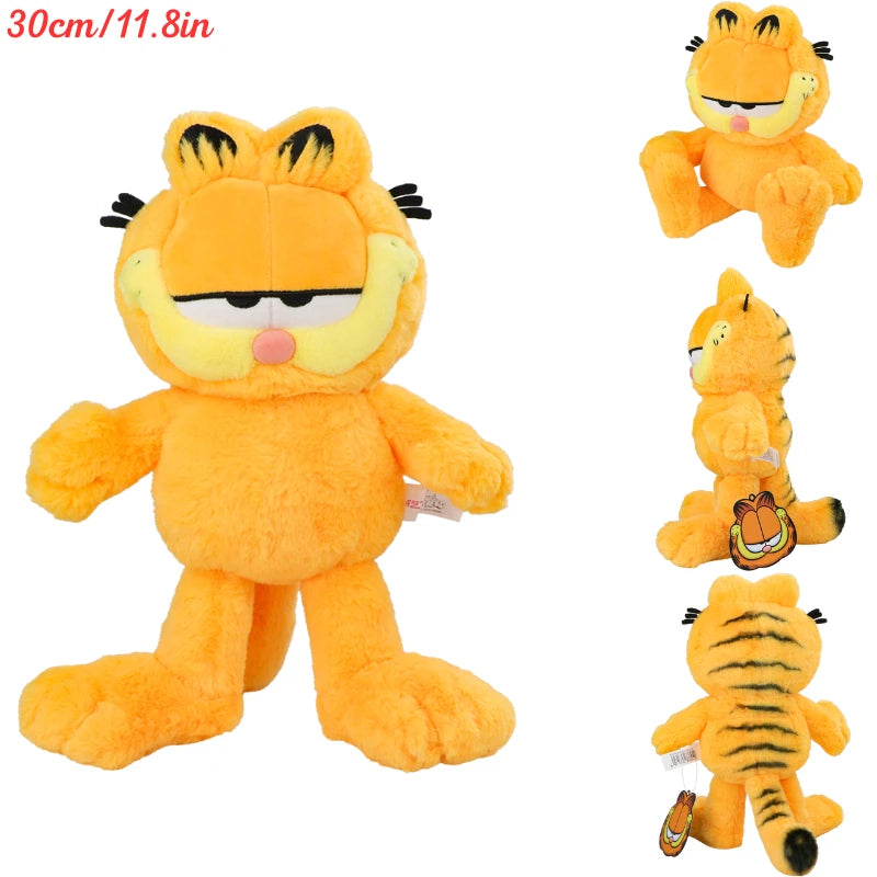 Original Garfield Cat Anime Plush Toys Cute Garfield Family Odie Stuffed Anime Plushies Kawaii Cartoon Peluche Dolls Gifts Kids