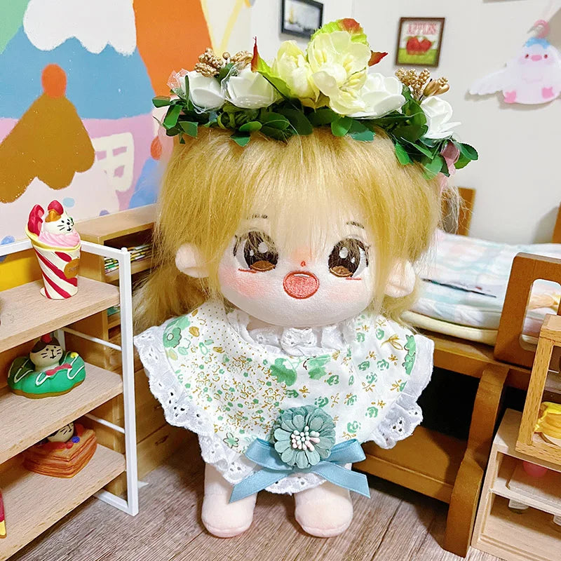 20cm IDol Doll Anime Plush Cotton Dolls with Clothes Cute Stuffed Star Figure Doll Toys Plushies Toys Fans Collection Gifts