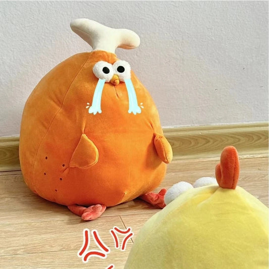 Ins Cartoon Chicken Legs Doll Cartoon Cute Birthday Gift Creative and Fun Plush Hot Sale Doll Pillow Children's Toys Gifts