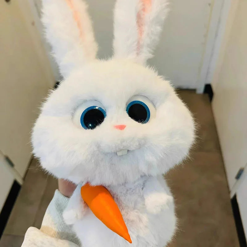 Disney The Secret Life of Pets Character Snowball Peripheral Doll Plush Toy Cute Rabbit Rabbit Children's Toy Birthday Gift