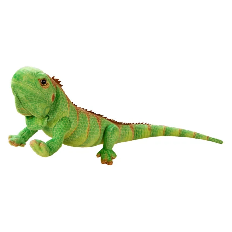 Realistic Chameleon Plush Toys Simulation Reptiles Lizard Stuffed Animal Doll Home Decor For Kids Birthday Christmas Gifts