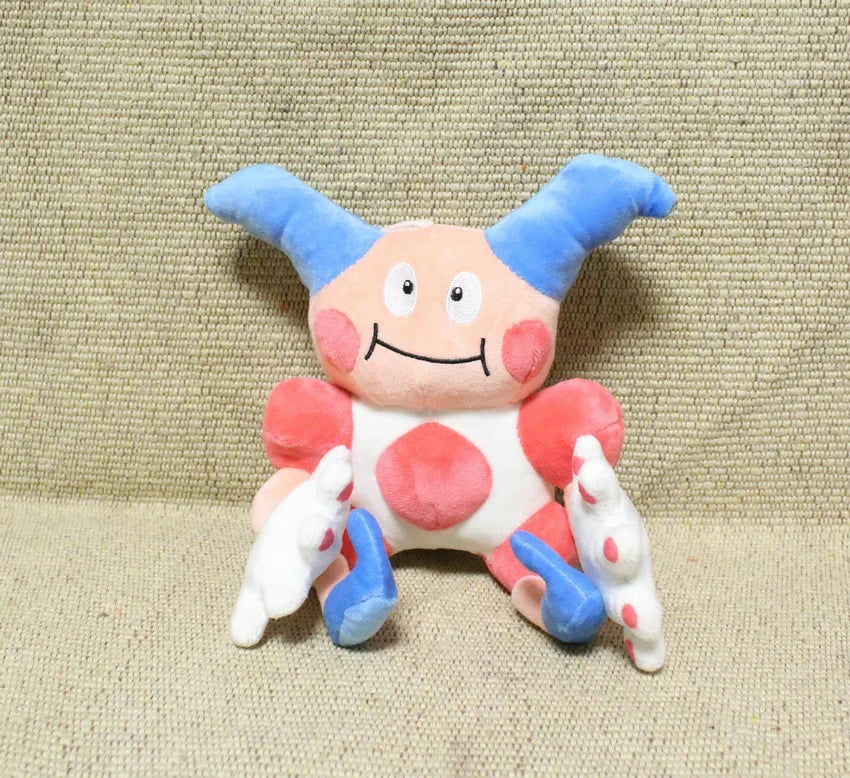 15cm Pokemon Mr.Mime Plush Toys Doll Kawaii Mr. Mime Plush Pendant Cartoon Soft Stuffed Toys Birthday Gifts Girls Plush Doll Toy