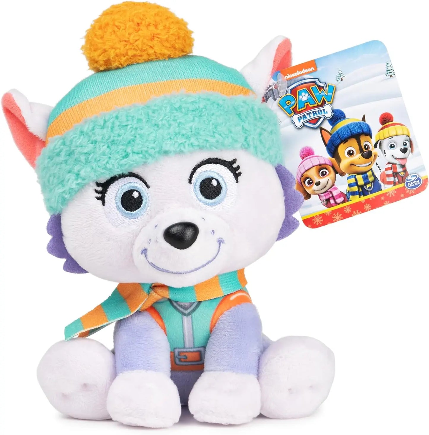 Genuine Paw Patrol 9kinds Chase Skye Everest in Signature Snow Rescue Uniform 6" 15-18cm Anime Doll Plush Toy Children Gift