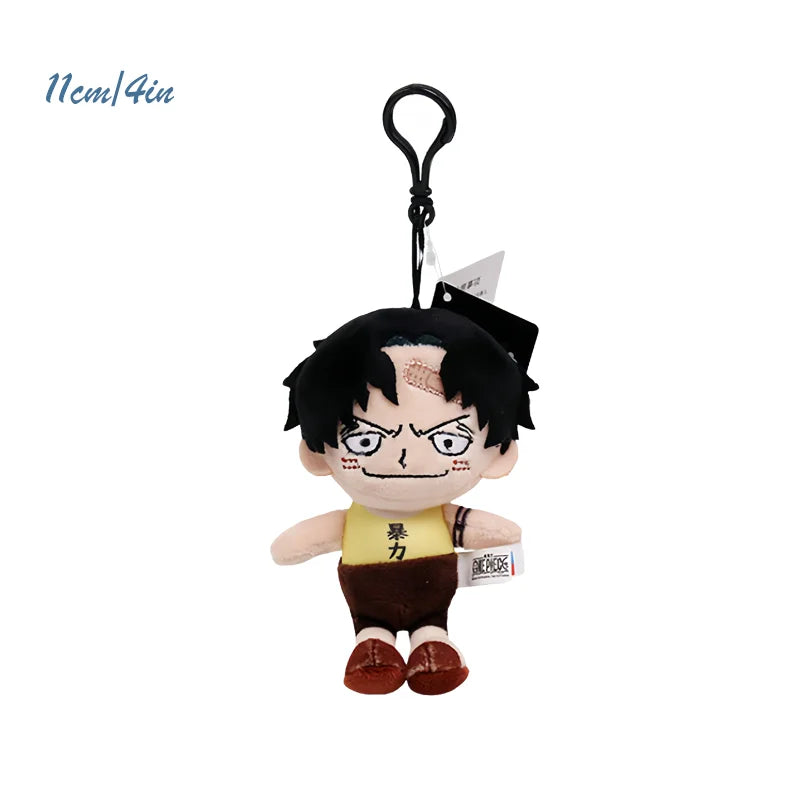 Original One Piece Plush ToysTony Tony Chopper Monkey D Luffy Vinsmoke Sanji Anime Stuffed Sabo Anime Peluche Doll Pendants Gift