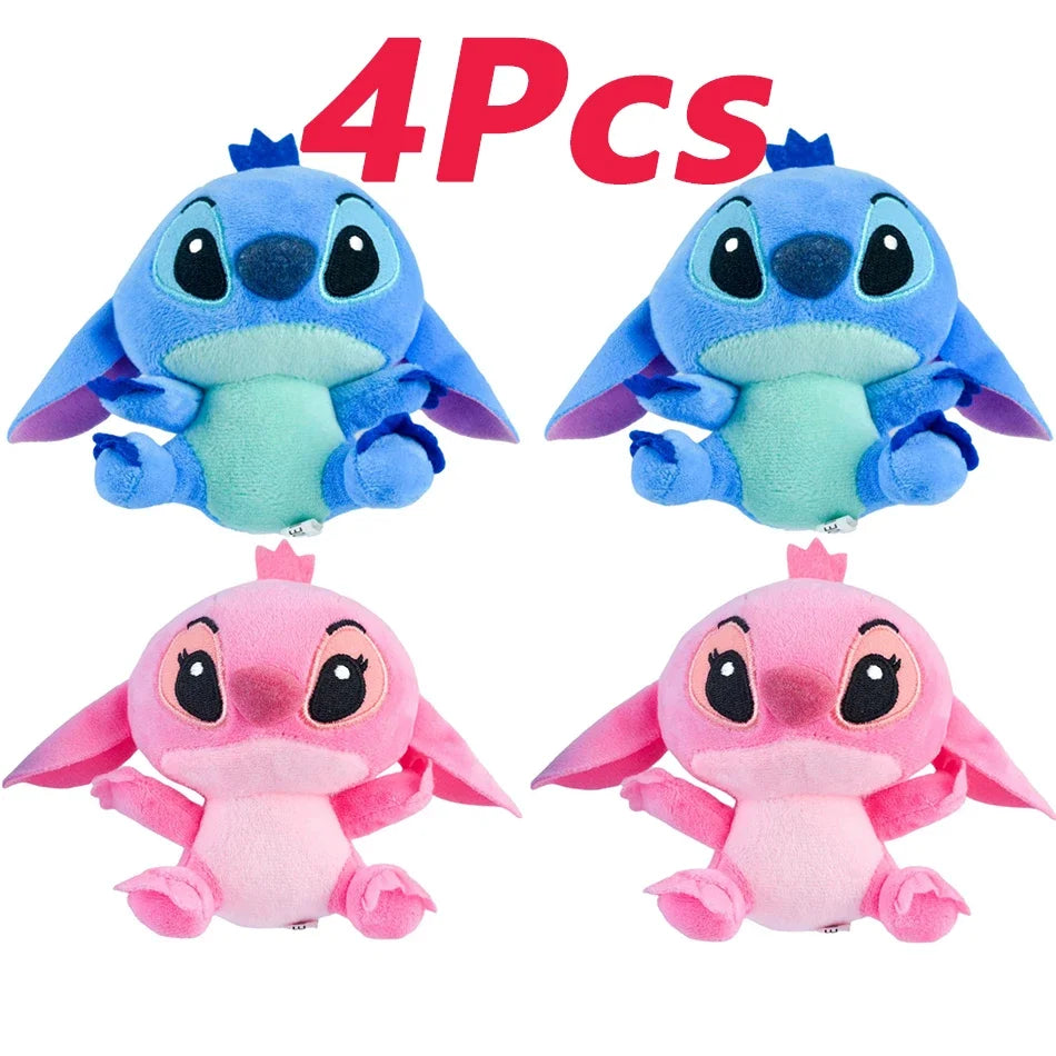 12cm 20cm 25cm Stitch Stuffed Plush Models Cartoon Stuffed Plush Dolls Anime Plush Baby Toys Kawaii Kids Birthday Gift