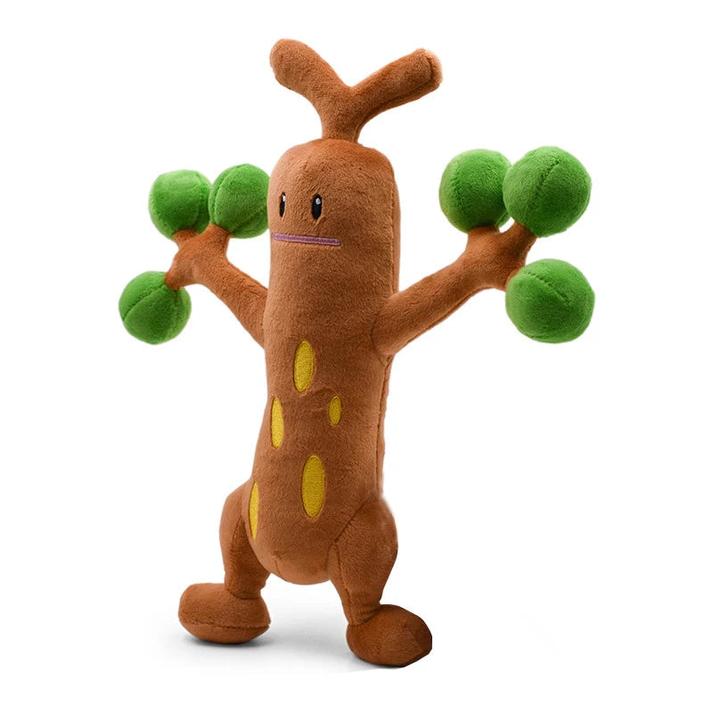 32cm Pokemon Sudowoodo Plush Bonsly Mega Evolution Sudowoodo Stuffed Doll Games Peripheral Toys Hobbies Present Kid Xmas Gifts