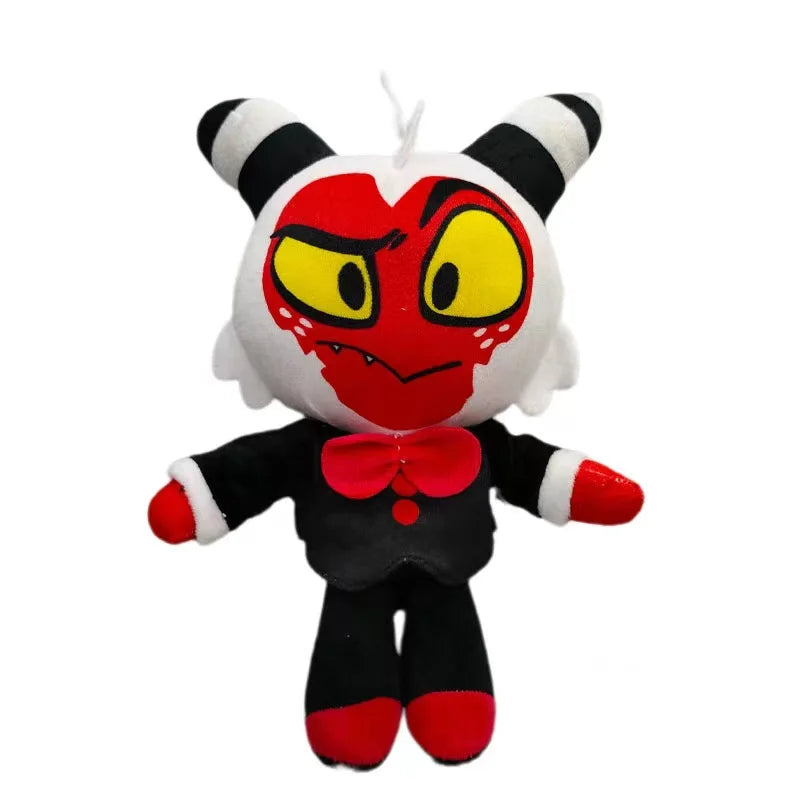 New Alastor Plush Adam Hazbined Cos Hotels Soft Stuffed Costume Cute Plushie Figure Hells For Children Kids Christmas Gift