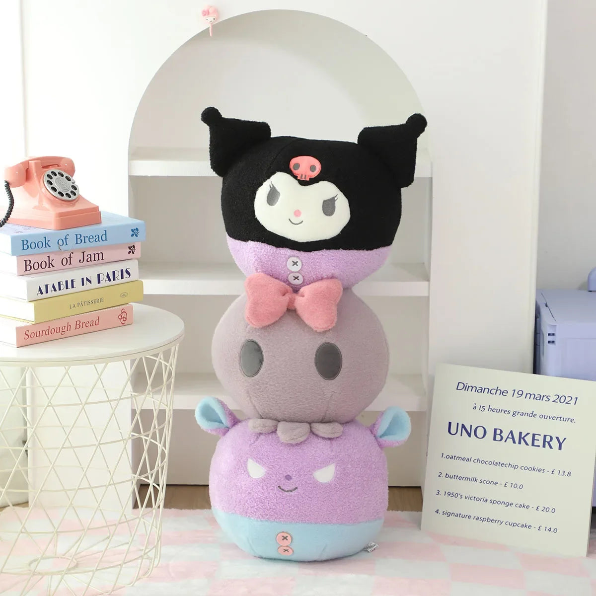 Sanrio Comfortable Plushies Kuromi Hello Kitty Cuddly Throw Pillow Comfort Sleeping Plush Toy Gift Gir Sofa Bed Home Decor Girl