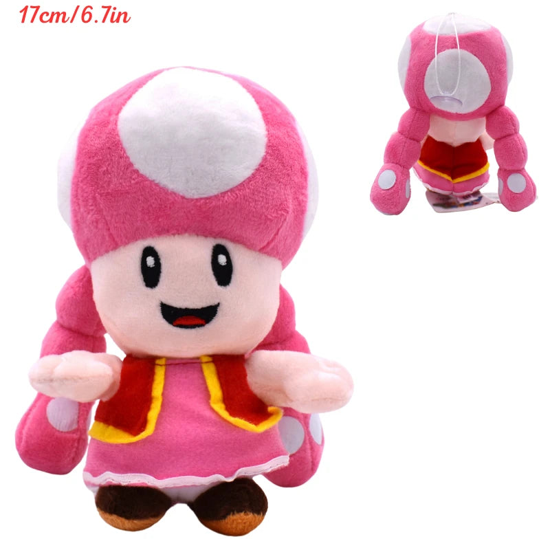 38 Styles Mario Princess Peach Daisy Rosalina Toad Soft Plush Toys Anime Yoshi Toadette Waluigi Stuffed Peluche Dolls Gifts Kids