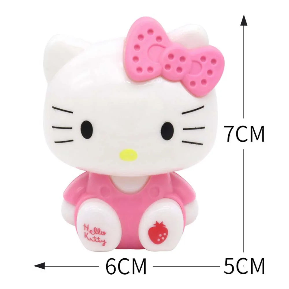 Sanrio Figuren Doll Cute Hello Kitty Action Figure Cake Decoration PVC Model Desktop Toy Car Deco Ornaments Children's Gift