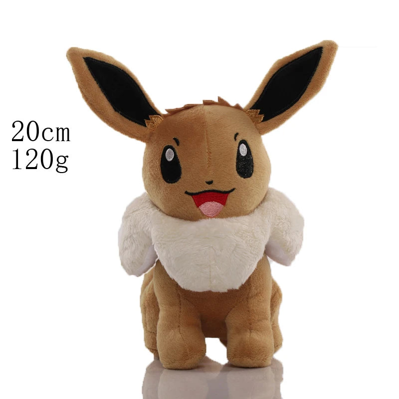 Pokemon Eevee Collection Plush Flareon Vaporeon Stuffed Doll Espeon Umbreon Glaceon Leafeon Sylveon plushies Xmas Gifts For Kids