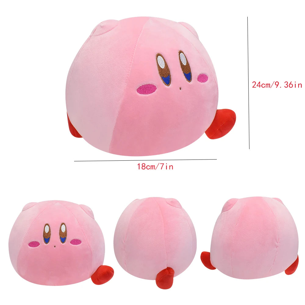 Kirby King Dedede Waddle Dee Meta Knight Elfilin Plush Toy Kawaii Cartoon Peluche Doll for Kids Birthday Christmas Gift