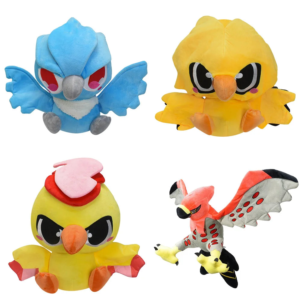 Pokemon Plush Toys Doll Ivysaur Poipole Volcarona Articuno Moltres Talonflame Torchic Lucario Zeraora Stuffed Dolls 20 Styles