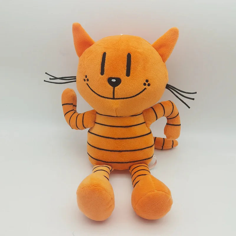 New Dog Man Plush Toy Anime Petey Cat Puppy Stuffed Animal Cartoon Plushies Figures Pillow Birthday Gift