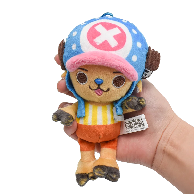 Original One Piece Chopper Plush Stuffed Doll Tony Tony Chopper Anime Soft Figure Toys for Kids Birthday Room Decoration Gifts