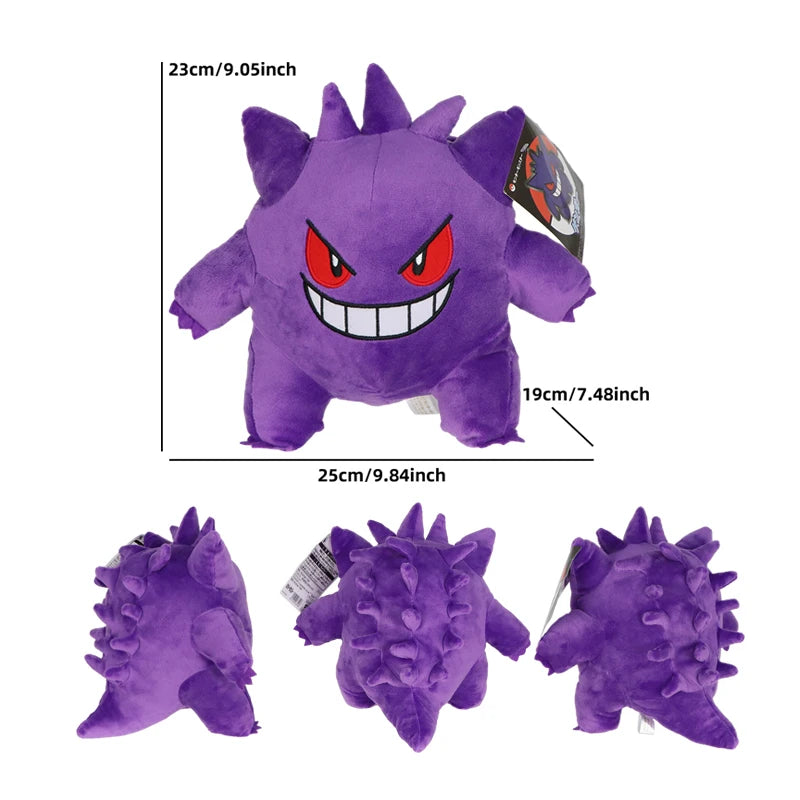 Pekomon Plush Toy Skeledirge Bulbasaur Charmander Gastly Fuecoco Stuffed Sprigatito Dratini Pikachu Peluche Doll Birthday Gifts