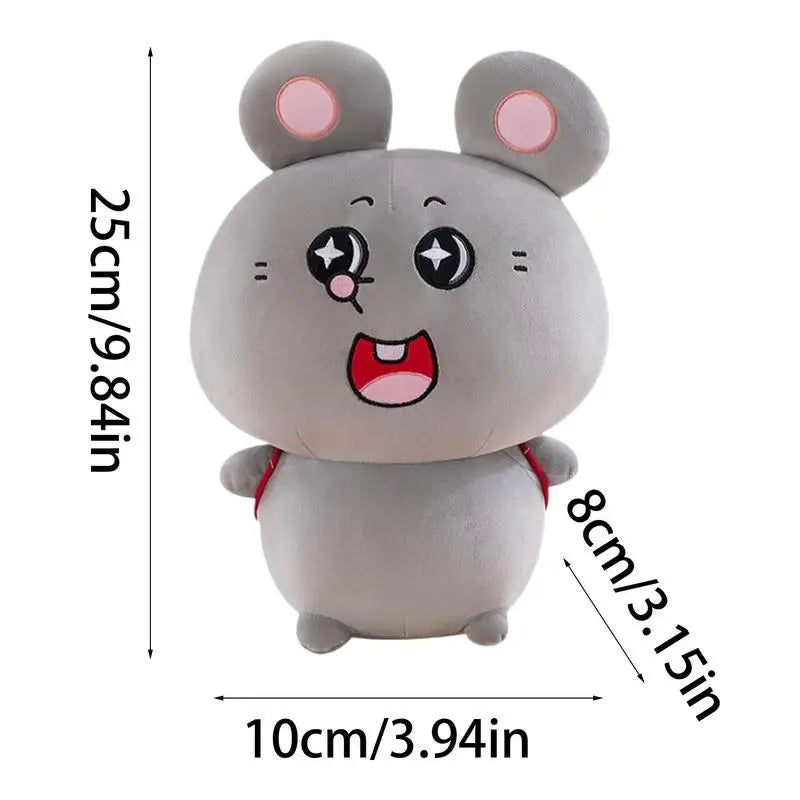 Stuffed Mice Toy Cute Animal Plushie Ornament Mice Stuffed Animal Plush Toy For Kids 3 Realistic Throw Soft Doll For Room