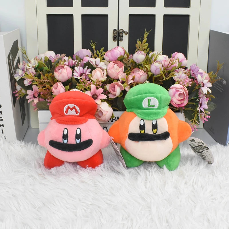 Kirby King Dedede Waddle Dee Meta Knight Elfilin Plush Toy Kawaii Cartoon Peluche Doll for Kids Birthday Christmas Gift