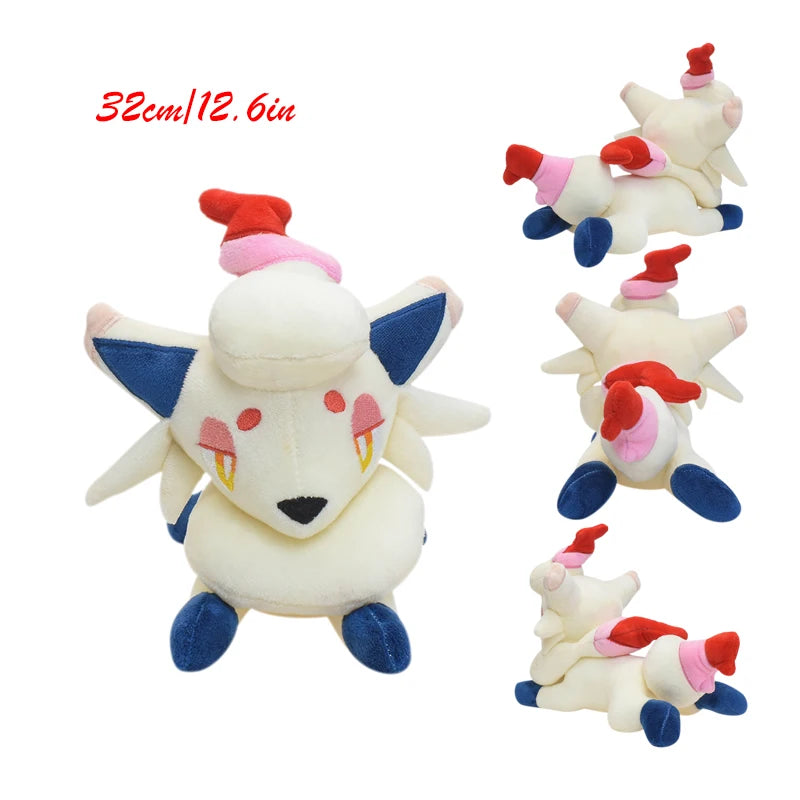 Pokemon Plush Toy Incineroar Snorlax Volcarona Zorua Bewear Stuffed Calyrex Goodra Dracovish Nidoking Peluche Dolls Gift Kids