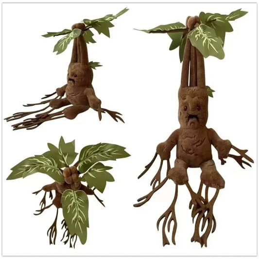 35cm Harries Mandrake Magic Plant Elf Potters Plush Doll Soft Pillow Ornaments Movie Peripherals Stuffed Toys Children Gifts