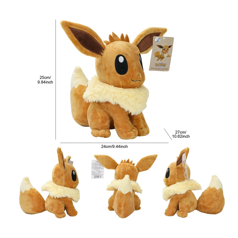 Pekomon Plush Toys Pikachu Leafeon Cubone Rowlet Stuffed Animal Lapras Charmander Squirtle Eevee Umbreon Peluche Doll Gifts Kids