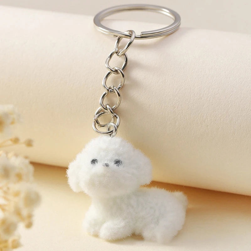 Creative Hedgehog Keychain Car Decoration Cute Bookbag Hanging Keychain Gift Cute Decor Bags Key Chain Plush Pendant Key Ring