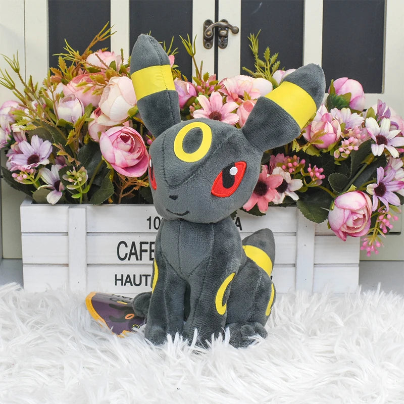 Pokemon Vaporeon Leafeon Eevee Espeon Umbreon Soft Plush Toys Anime Glaceon Jolteon Flareon Stuffed Animals Peluche Dolls Gifts