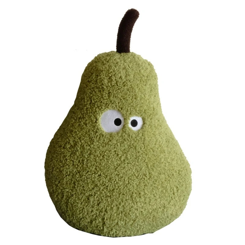 A Big Pear Plush Sofa Sleeping Comfortthrow Pillows Cute Green Living Room Sofa Bedhead Pillow Cushion Avocado Dollcs Kids Gifts