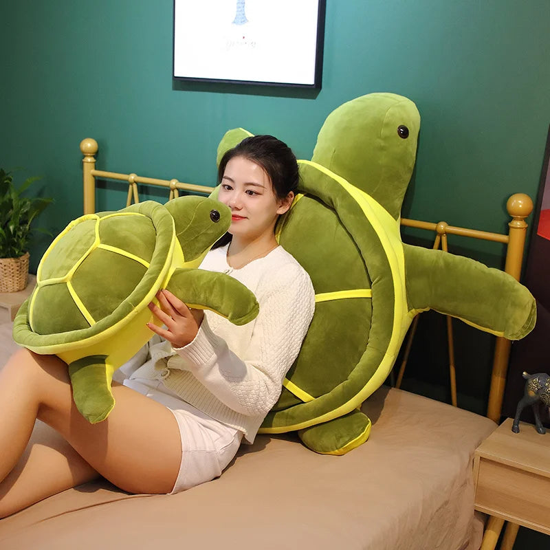 35cm Kawaii Tortoise Plush Toy Stuffed Soft Animal Sea Turtle Pillow Cushion Home Decor Kids Girls Birthday Gift