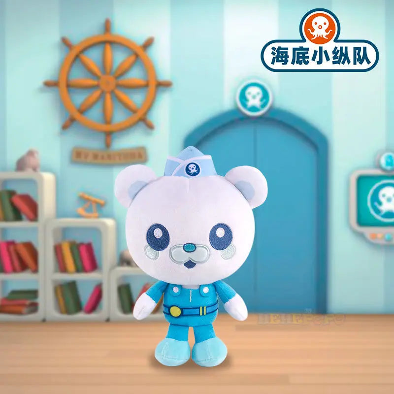 Original Octonauts 20cm Plush Toys Barnacles Peso Kwazii Tweak Vegimal Animal Stuffed Party Birthday Gift Kid Christmas Girl Toy