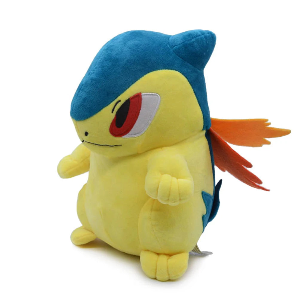 30cm Cyndaquil Pokemon Plush Toy Quilava Typhlosion Evolution Stuffed Dolls Gift