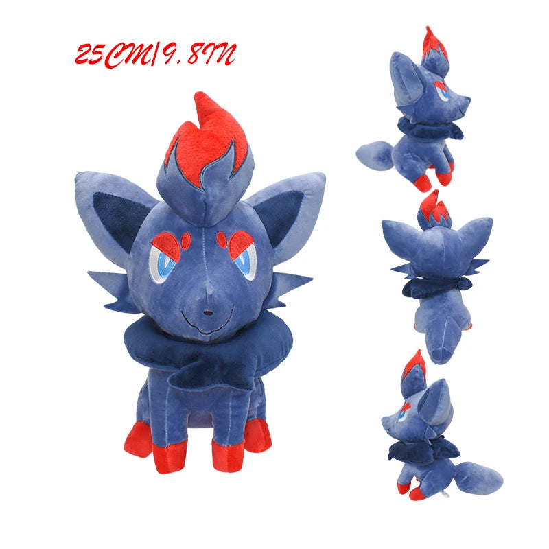 Pokemon Plush Toy Incineroar Snorlax Volcarona Zorua Bewear Stuffed Calyrex Goodra Dracovish Nidoking Peluche Dolls Gift Kids