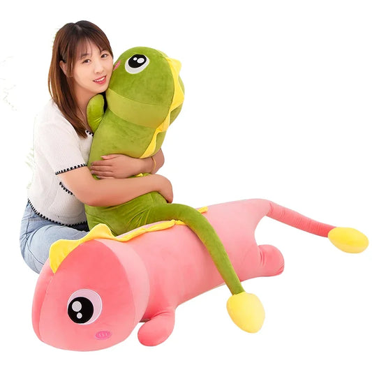 60/80/100cm Super Soft Lovely Dinosaur Plush Doll Cartoon Stuffed Animal Dino Toy for Kids Baby Hug Doll Sleep Pillow Home Decor